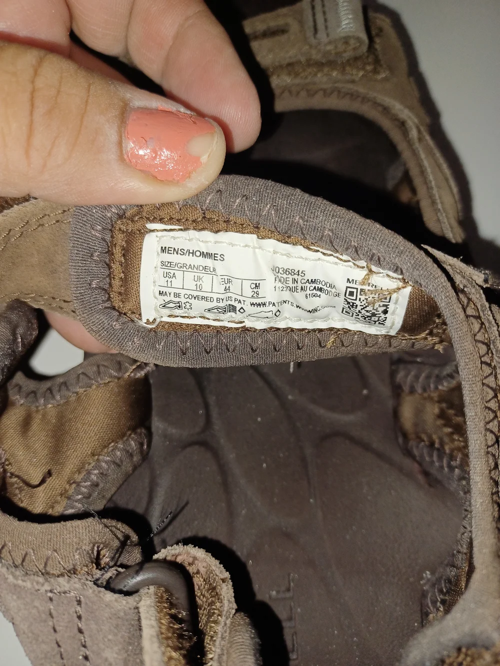 Merrell Brown Adjustable Strap Sandals